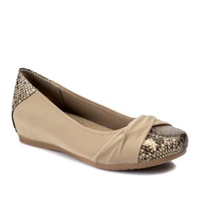 Baretraps Mitsy Snake Print Hidden Wedge Flats 5.5